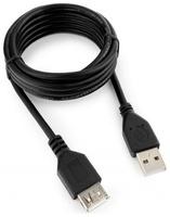 Кабель Cablexpert USB 2.0 A - USB 2.0 A CCP-USB2-AMAF-6 1.8 м, черный