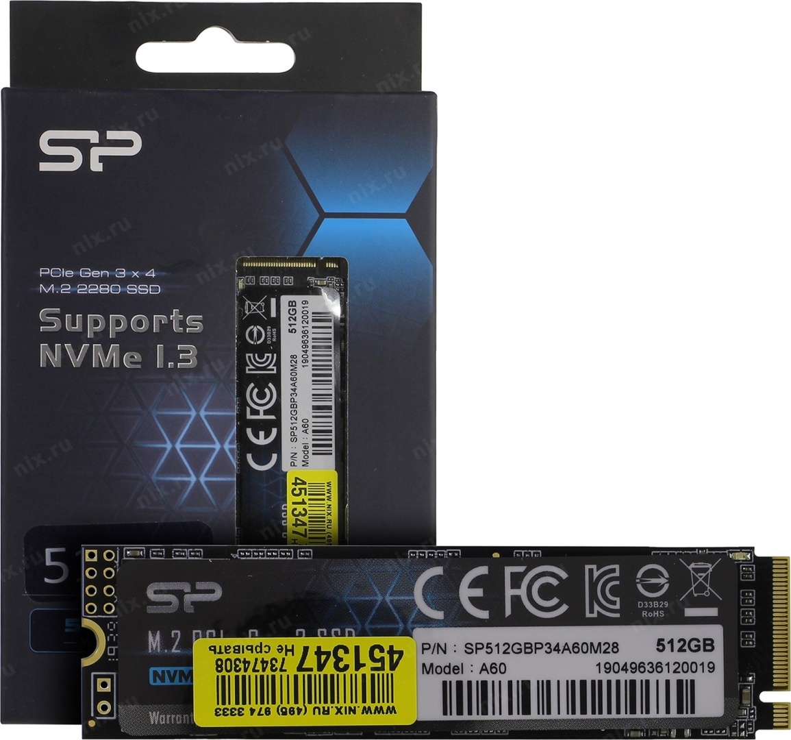 Silicon Power A60 SP512GBP34A60M28 512Gb