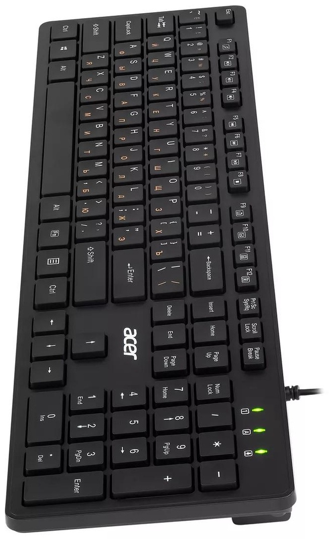 Клавиатура Acer OKW122, черная