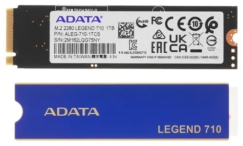 SSD ADATA Legend 710 ALEG-710-1TCS 1000 Гб