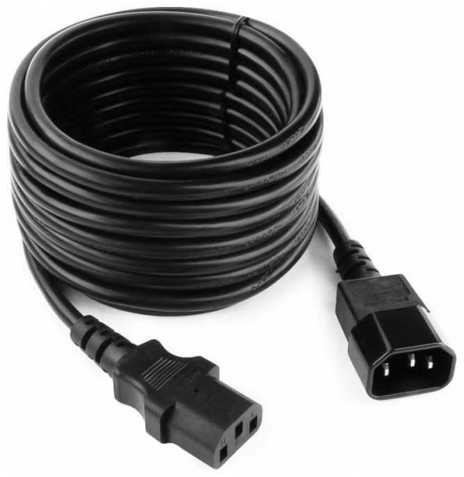 Кабель Gembird C13 - C14 PC-189-VDE-5M 5м, черный