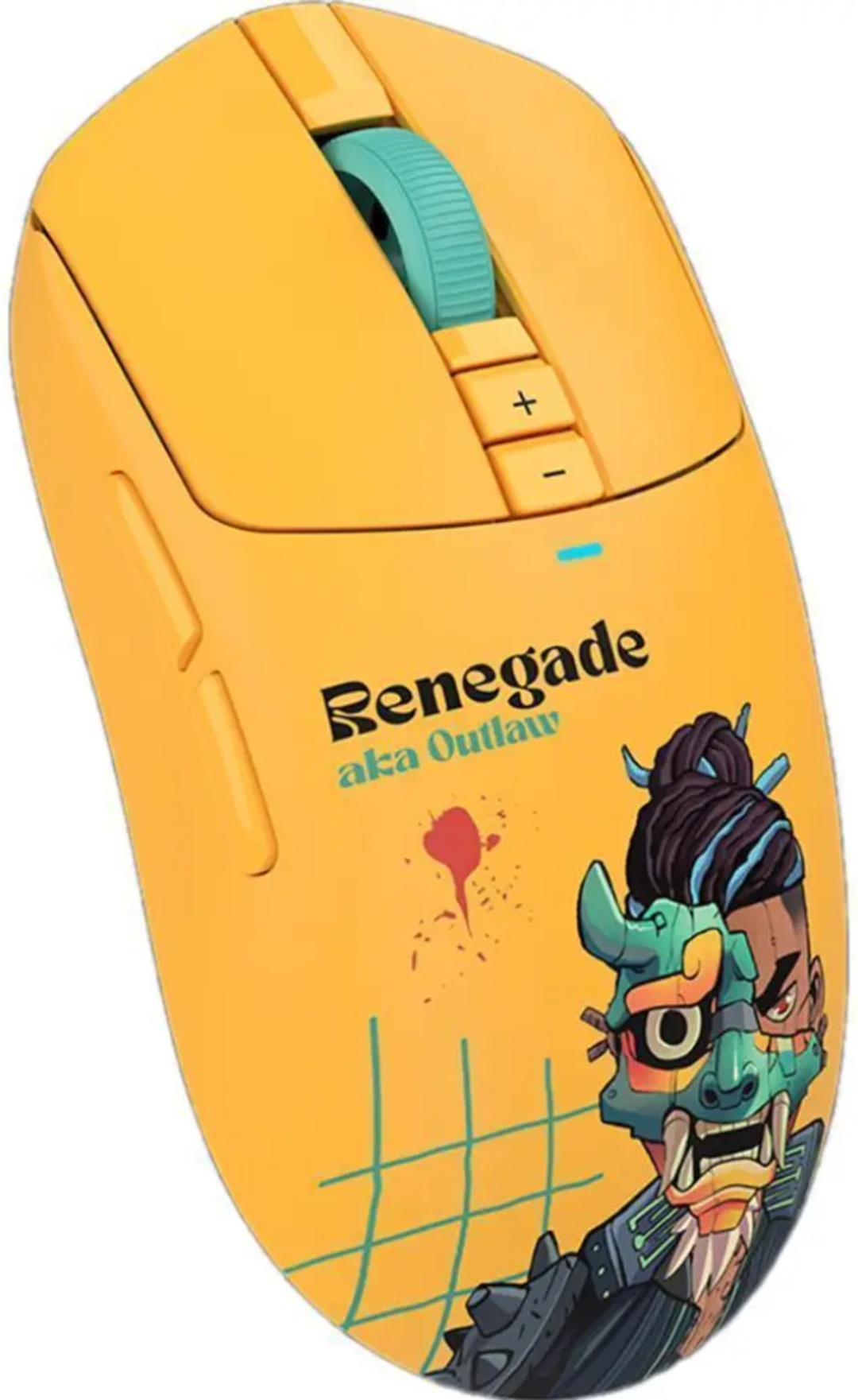 Мышь Bloody R72 Ultra Duo Renegade желтый