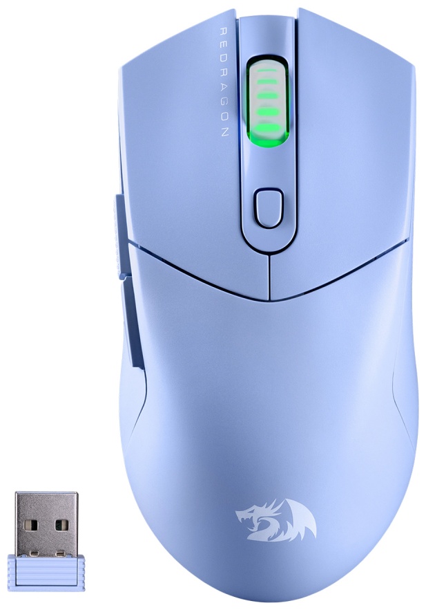 Мышь Redragon St4r Pro голубой