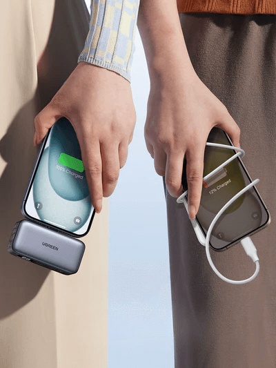 Внешний аккумулятор Ugreen PB503 35338 5000 мАч серый