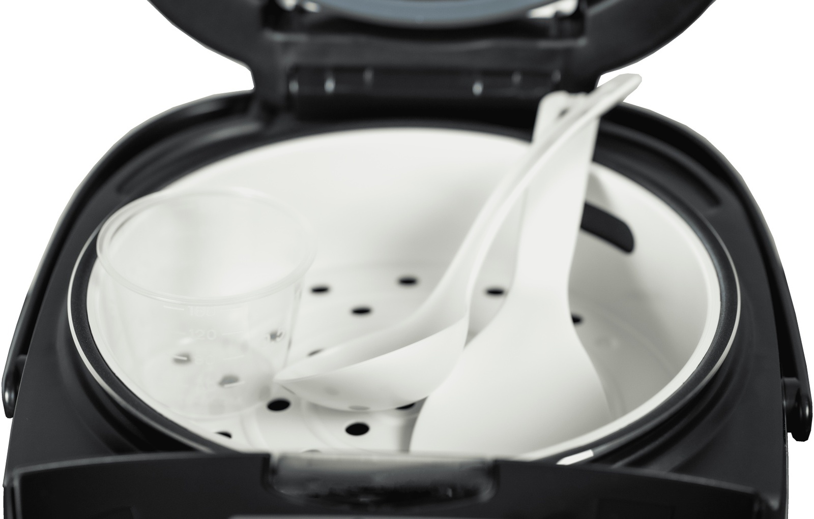 Мультиварка Midea MB-FS5077 черная, стальная