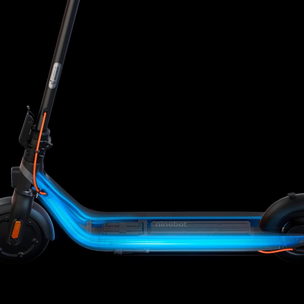 Электросамокат Ninebot KickScooter E2 Plus, черный