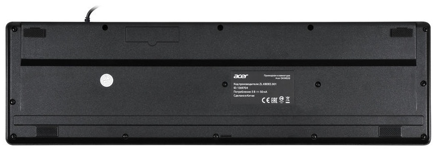 Клавиатура Acer OKW020 ZL.KBDEE.001, черная
