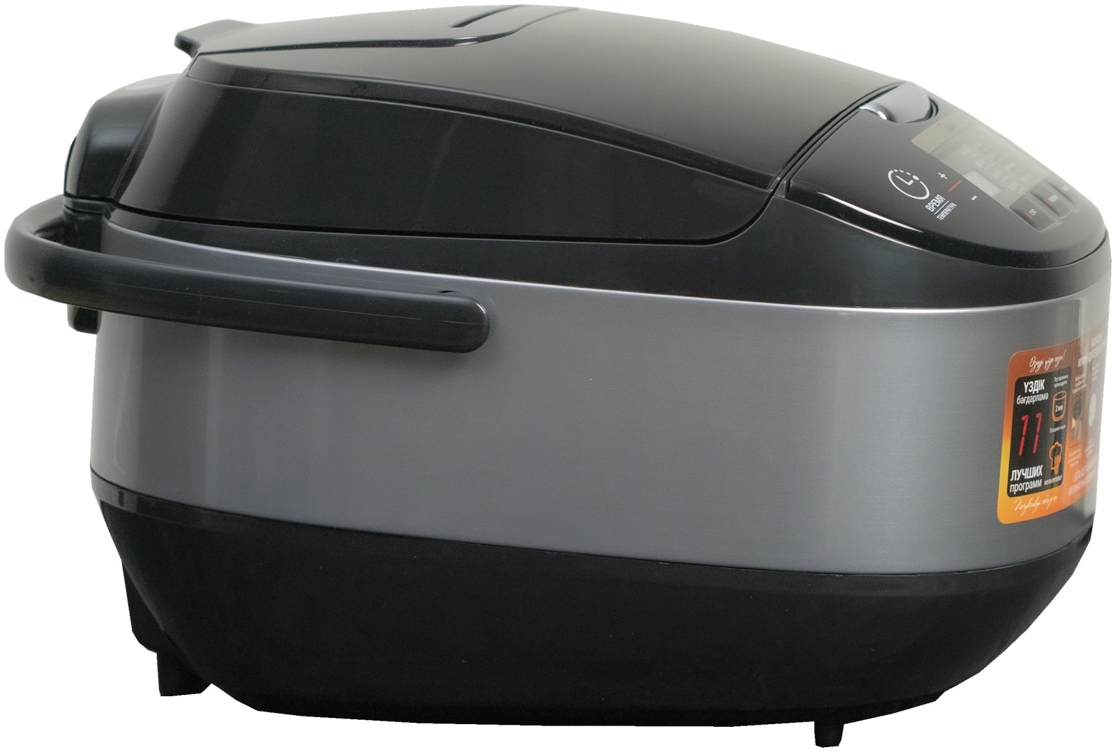 Мультиварка Midea MB-FS5077 черная, стальная