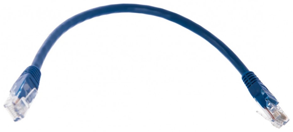 Кабель Cablexpert RJ-45 - RJ-45 0.25 м PP6U-0.25M/B