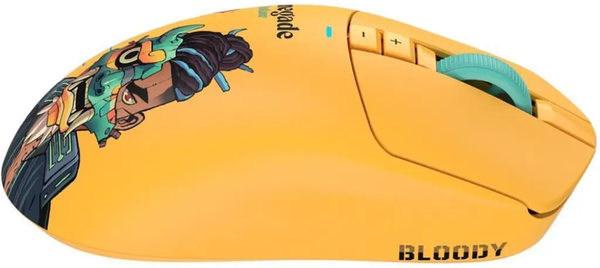 Мышь Bloody R72 Ultra Duo Renegade желтый