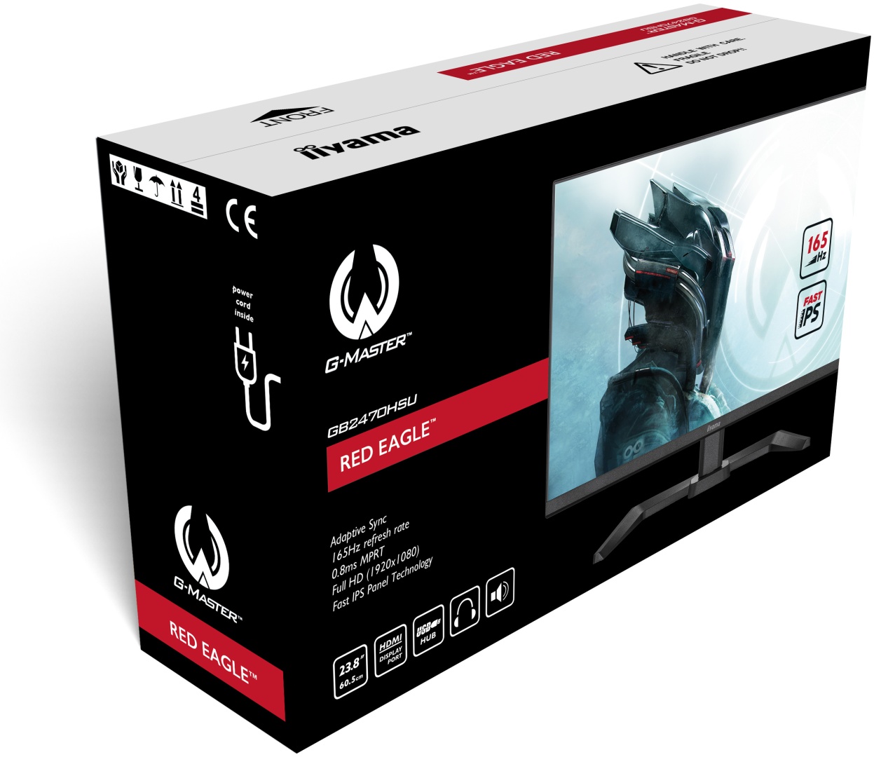 Монитор 23.8&quot; Iiyama GB2470HSU-B5 A черный