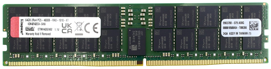 Оперативная память Kingston KSM48R40BD4-64HA 64 Гб