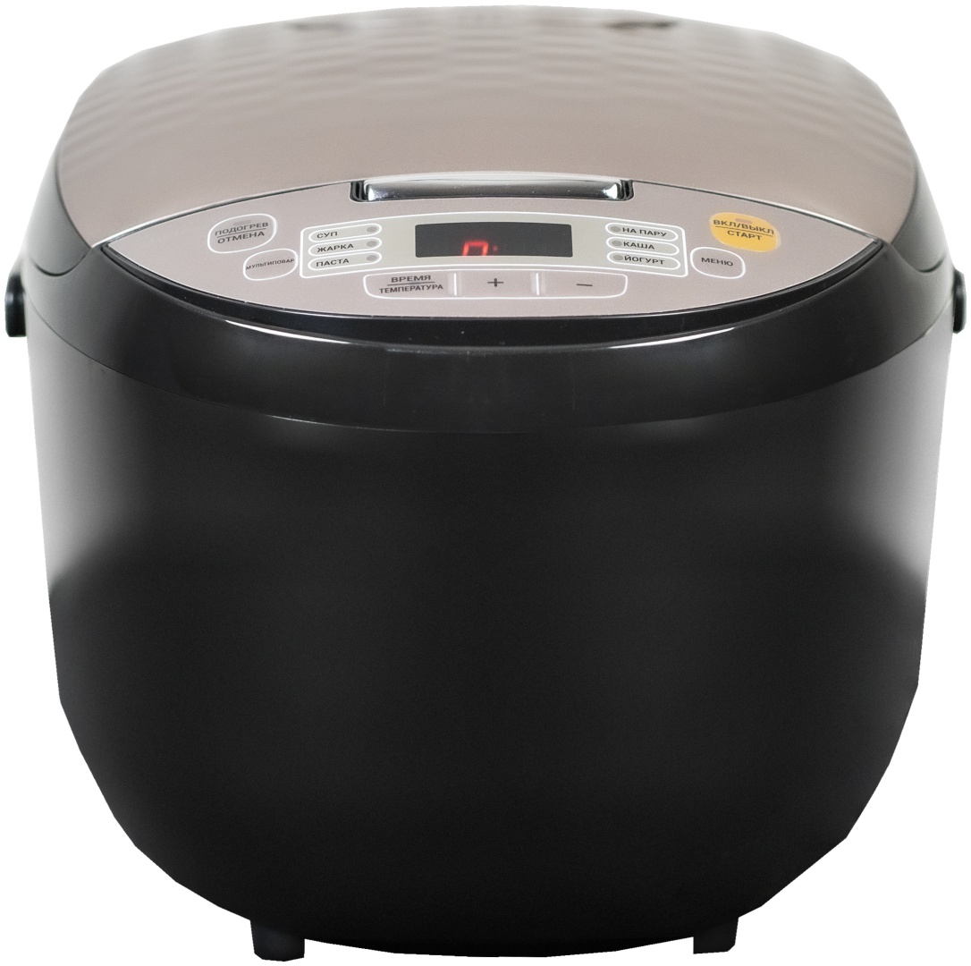 Мультиварка Midea MB-FS5018D черный, бежевый