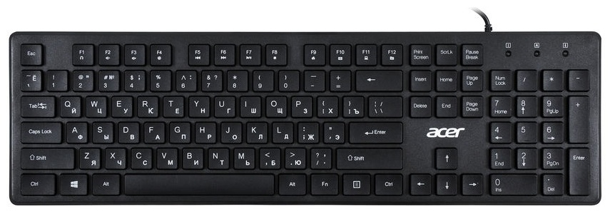Клавиатура Acer OKW020 ZL.KBDEE.001, черная