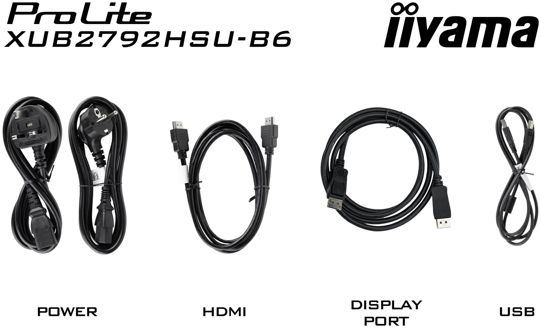 Монитор 27&quot; Iiyama XUB2792HSU-B6 черный