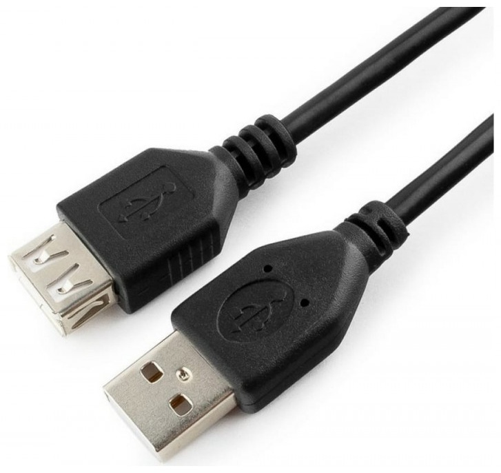 Кабель Cablexpert USB 2.0 A - USB 2.0 A CCP-USB2-AMAF-6 1.8 м, черный