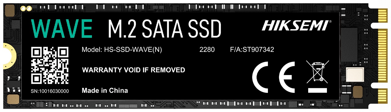 Твердотельный накопитель SSD Hiksemi Wave(S), HS-SSD-WAVE(N) 512GB