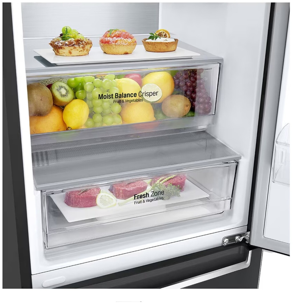 Холодильник LG GC-B509SBSM черный