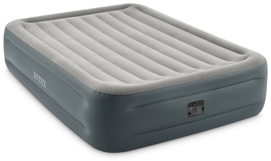 Матрас Intex 64126ND Dura-Beam Plus, 203x152x46 см, насос встроенный