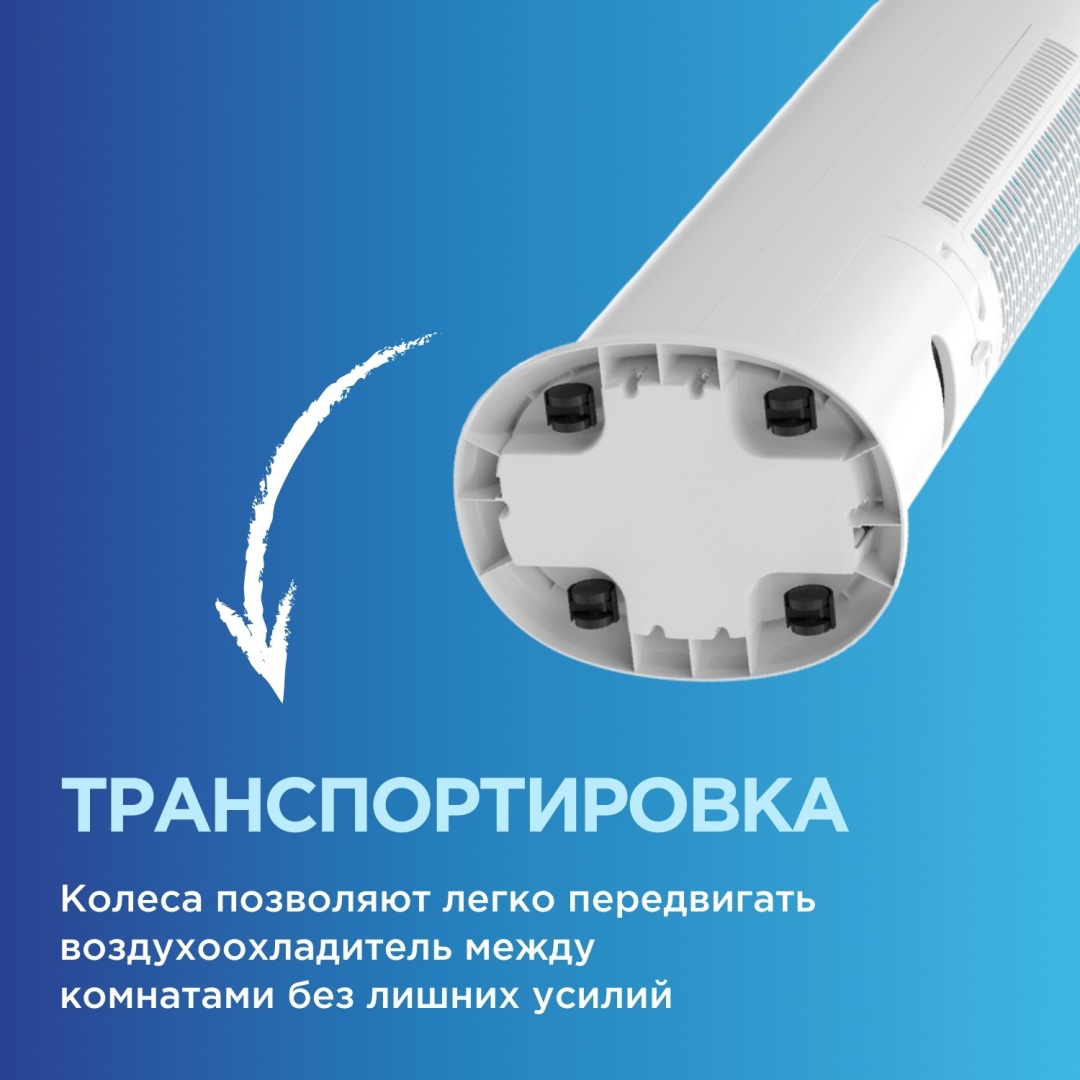 Вентилятор Midea AC120-19ARB белый