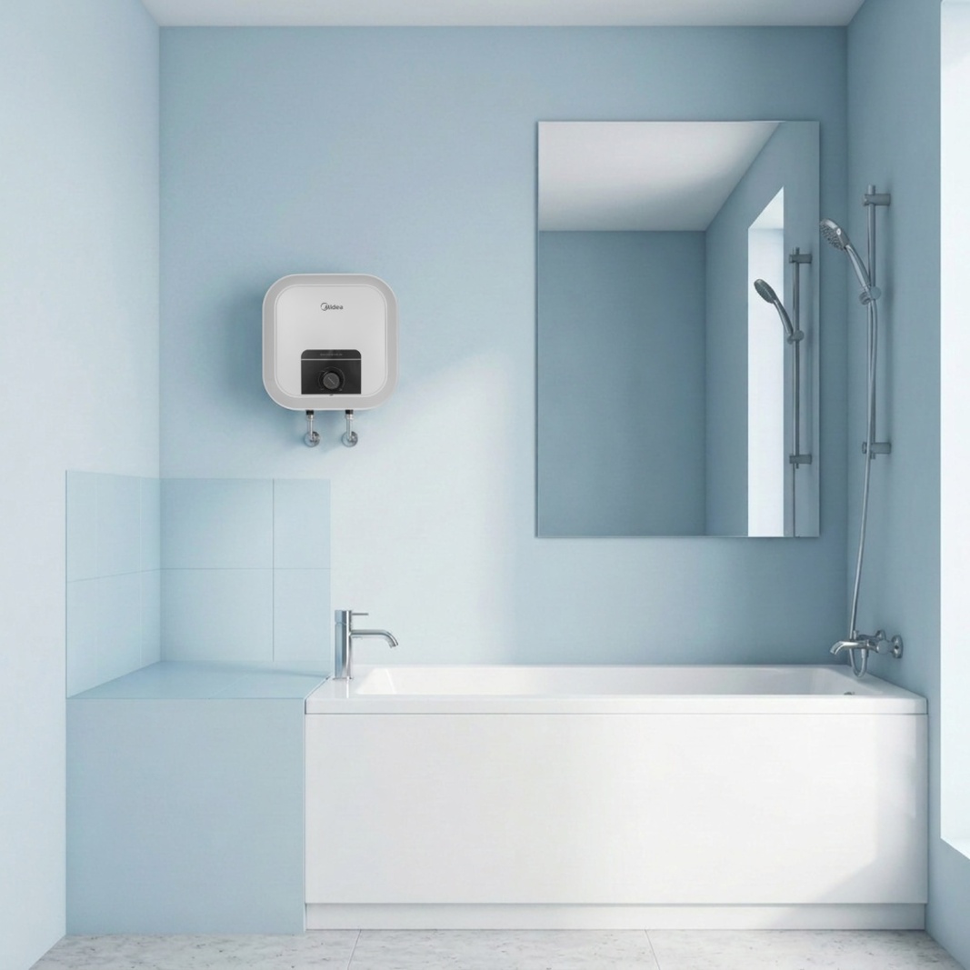 Водонагреватель накопительный Midea MWH10-20MVD1O(CIS)W (bottom-над) белый