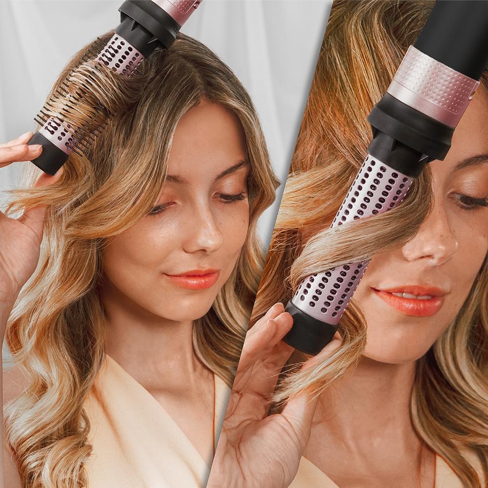 Cecotec CeramicCare AirGlam 14 в 1 стайлер черный