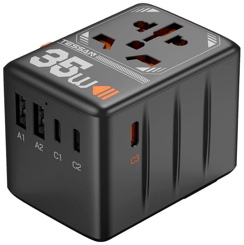 Сетевой фильтр Tessan TS-WTA02 1.5 м