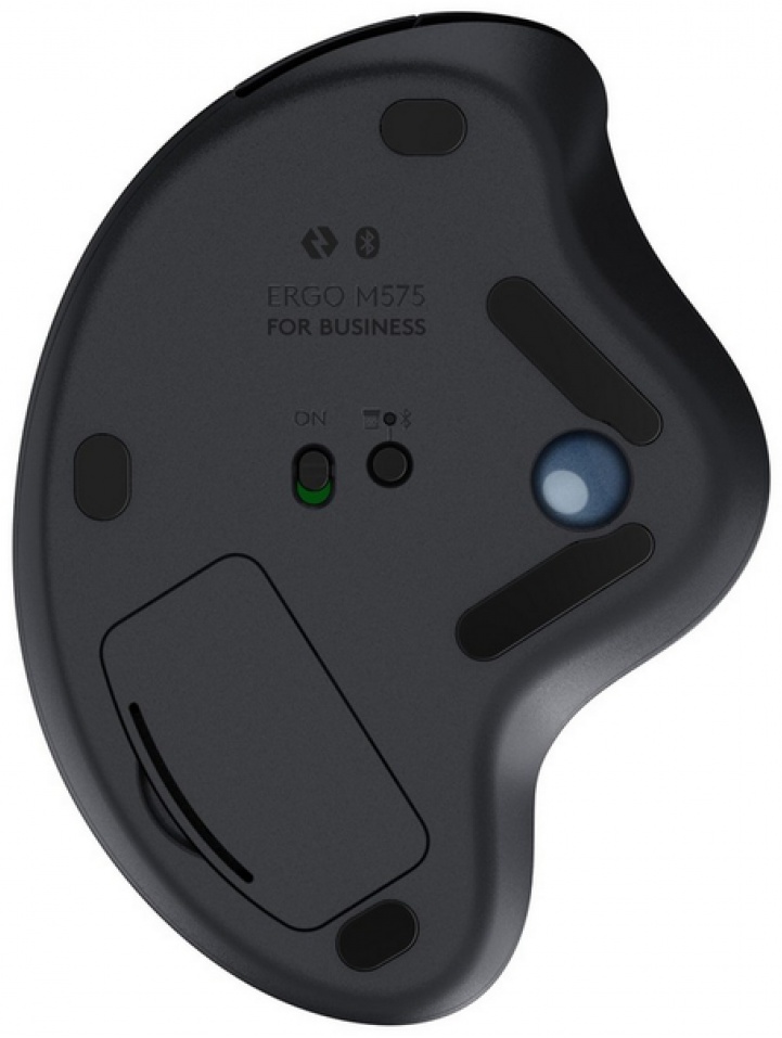 Мышь Logitech Ergo M575 серый
