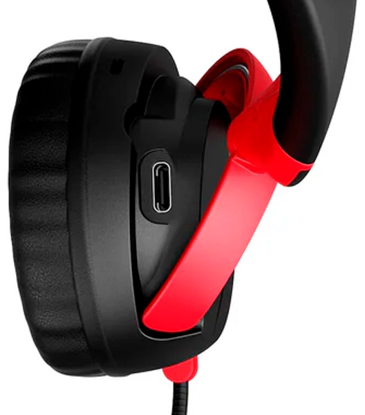 Наушники HyperX Cloud Mini Wireless, черно-красные
