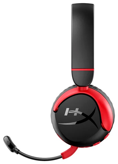 Наушники HyperX Cloud Mini Wireless, черно-красные