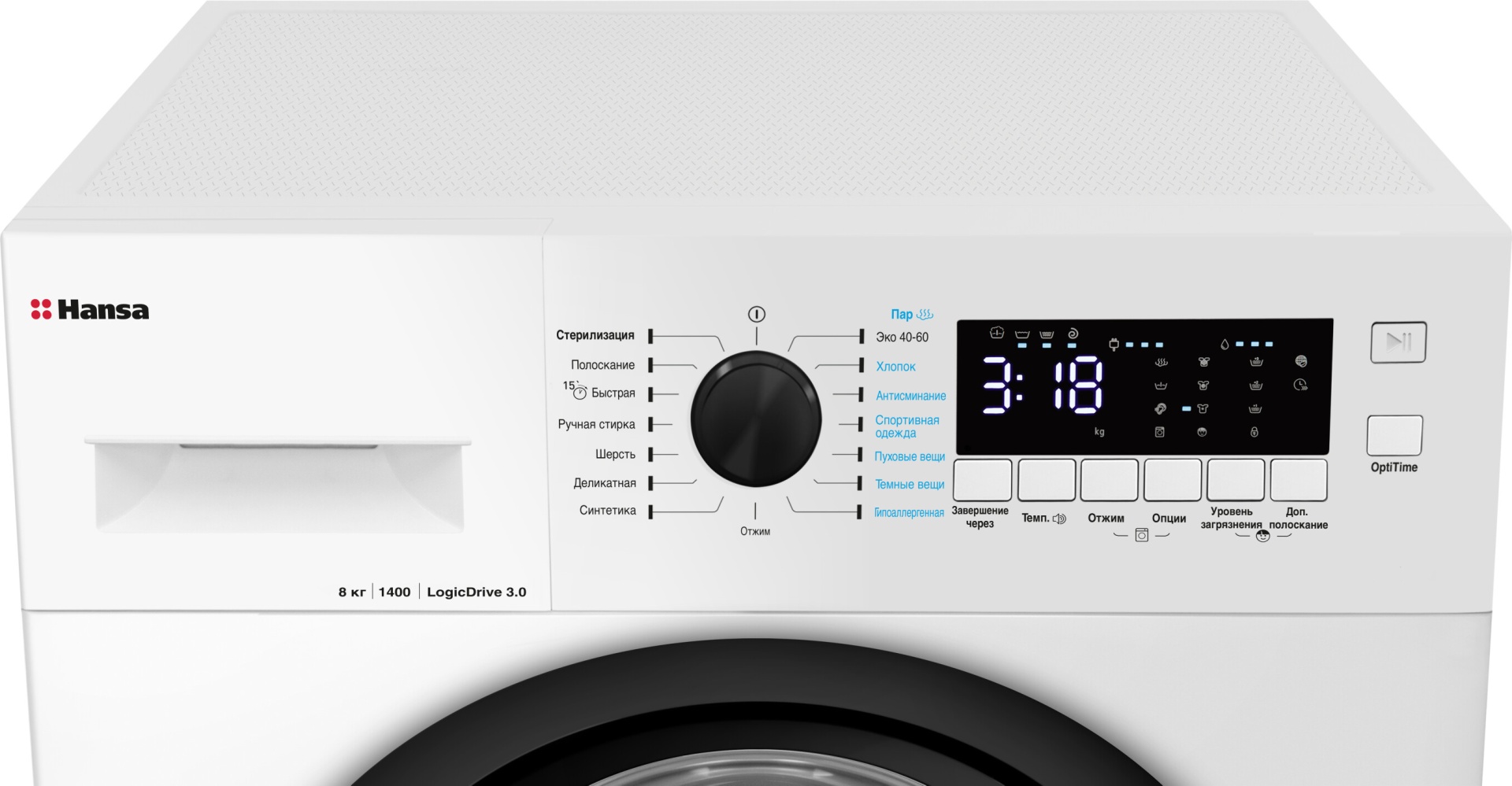 Стиральная машина Hansa WHN8141D9BSW белый