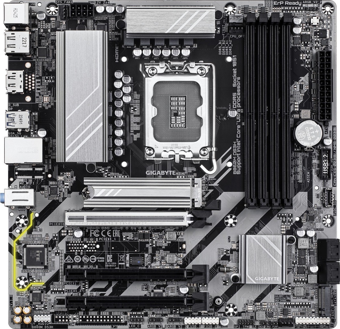 Материнская плата GIGABYTE B860M DS3H
