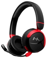 Наушники HyperX Cloud Mini Wireless, черно-красные