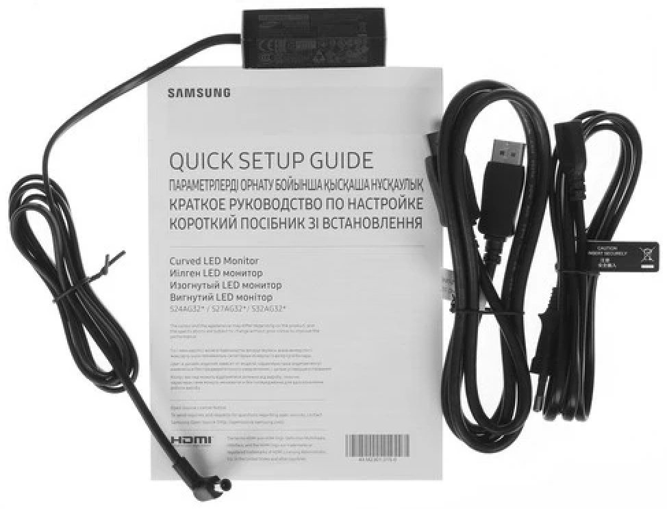 Монитор 24&quot; Samsung LS24AG320NIXCI черный