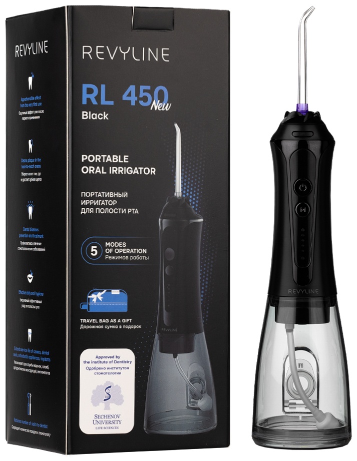 Ирригатор Revyline RL 450, черный