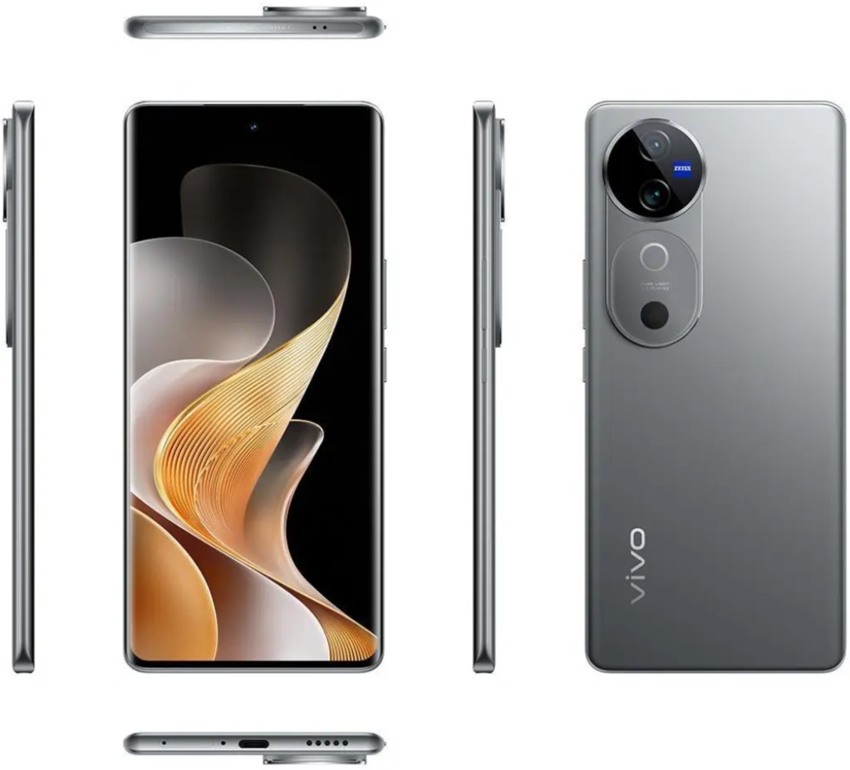 Смартфон Vivo V40 12/256GB Stellar Silver