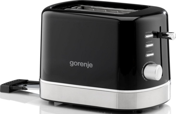 Тостер Gorenje T800DB черный, серый