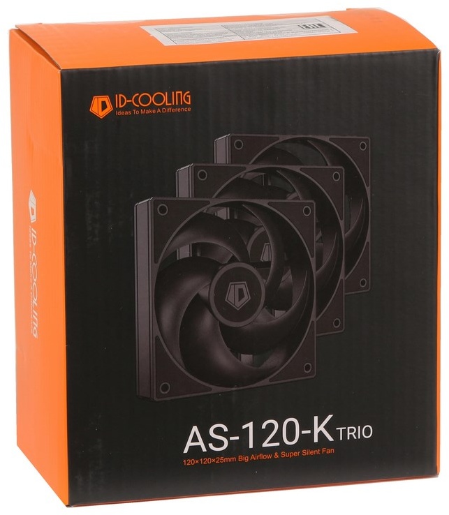 Кулер ID-COOLING ID-FAN-AS-120-K TRIO