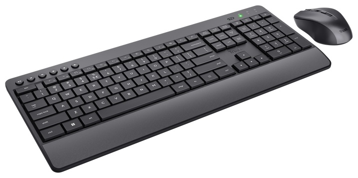 Клавиатура Trust Trezo 24529 черный