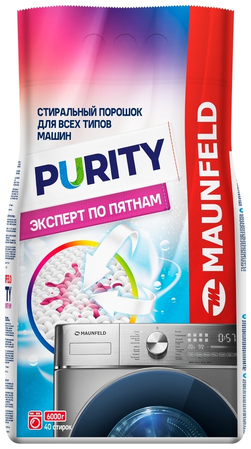 Стиральный порошок MAUNFELD MWP6000BM 6 кг
