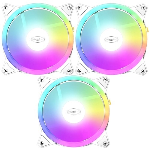 Кулер PCcooler F3 T120 ARGB 3 IN 1 WH