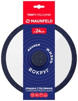 Крышка MAUNFELD TRINITY MGL24SMBK 24 см