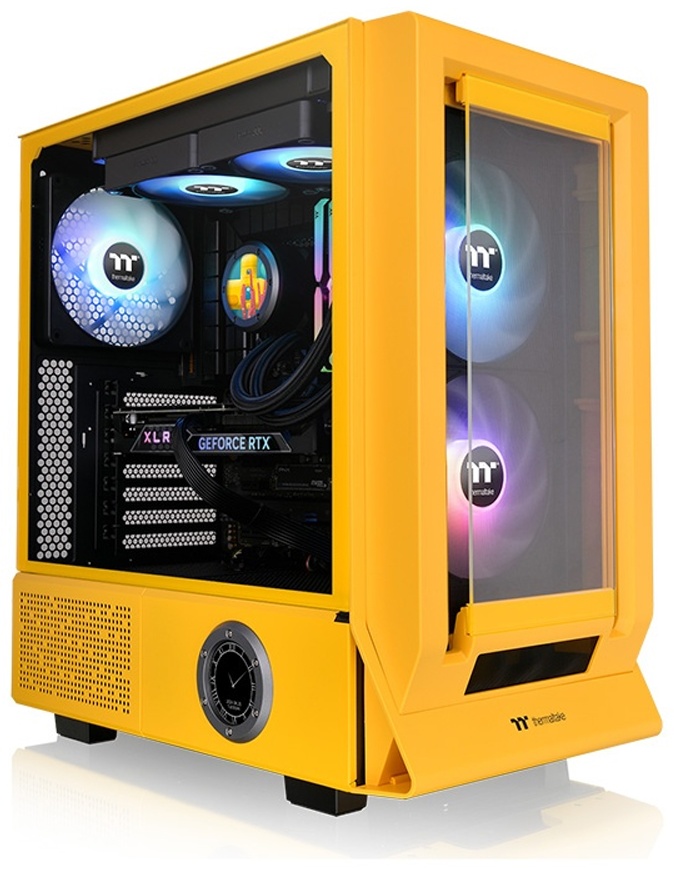 Корпус Thermaltake Ceres 350 MX Bumblebee желтый