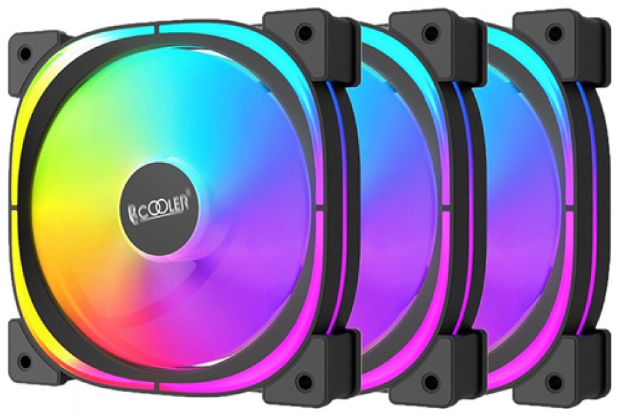 Кулер PCcooler EF120 ARGB BK 3 IN 1