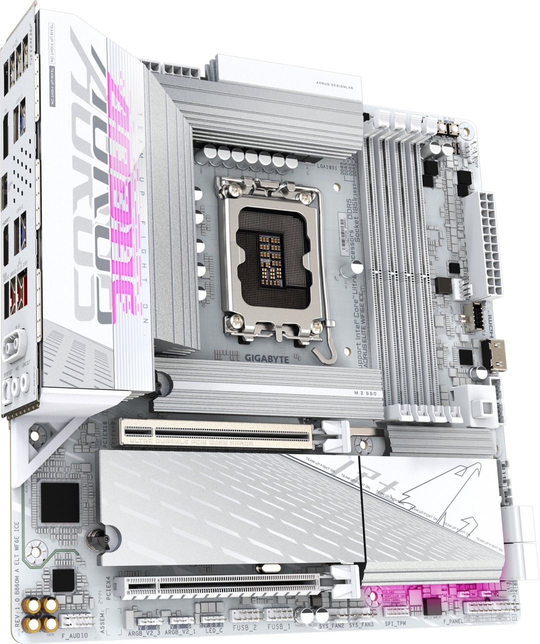 Материнская плата GIGABYTE B860M A ELT WF6E ICE