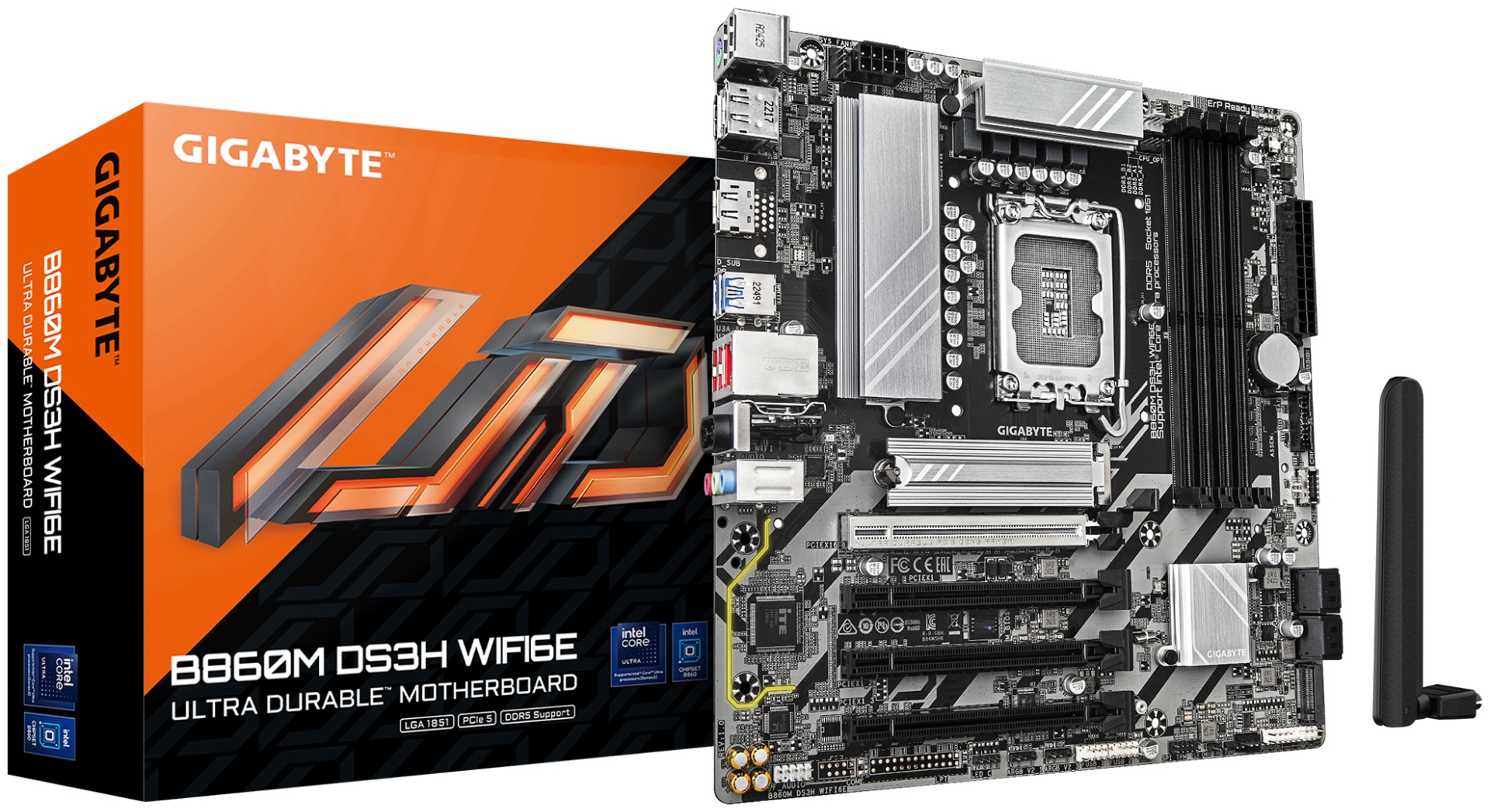 Материнская плата GIGABYTE B860M DS3H WIFI6E