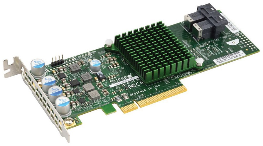 Сетевая карта Supermicro AOC-S3008L-L8E