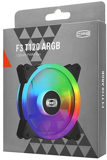 Кулер PCcooler F3 T120 ARGB BK