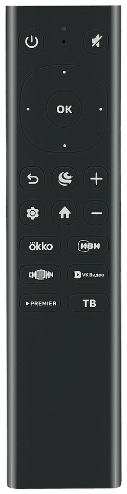 Телевизор MAUNFELD MLT43UST02 109 см черный