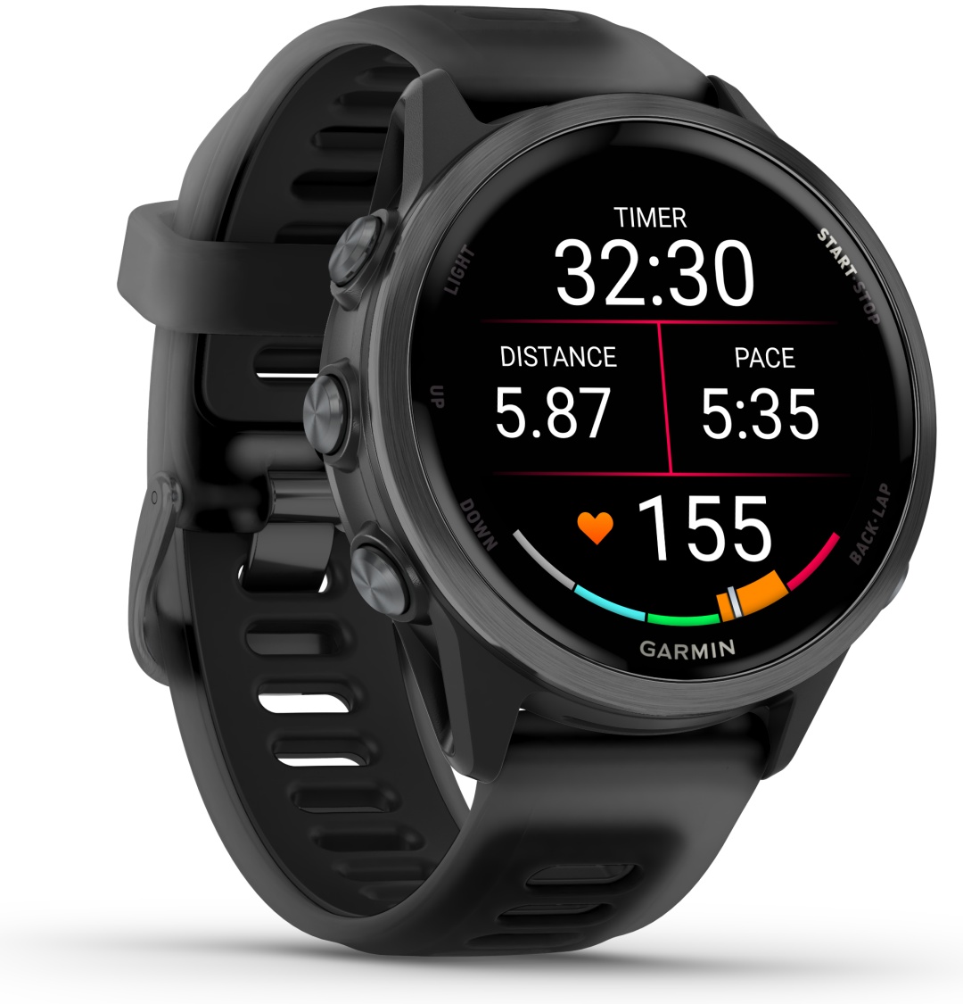 Смарт-часы Garmin Forerunner 570 42 мм черный